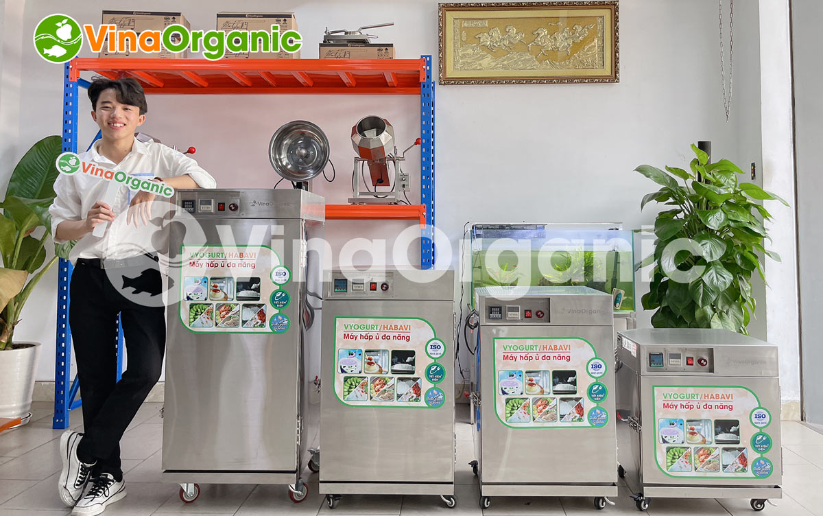 Máy ủ sữa chua VYogurt 9 khay VY009 vận hành dễ dàng, năng suất cao, điện năng tiêu thụ thấp. Hotline/Zalo: 0938299798 – 0975299798