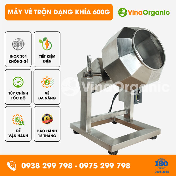 MVTK005 - Máy vê trộn dạng khía 600gr, vê trân châu nhân dừa