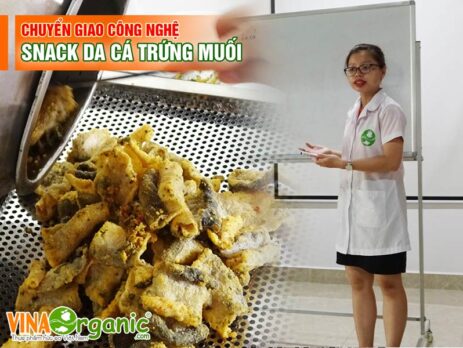 VinaOrganic đơn vị chuyển giao công nghệ snack da cá công nghiệp. Hãy liên hệ 0938299798 - 0975299798 - 0948299798 - 0766299798