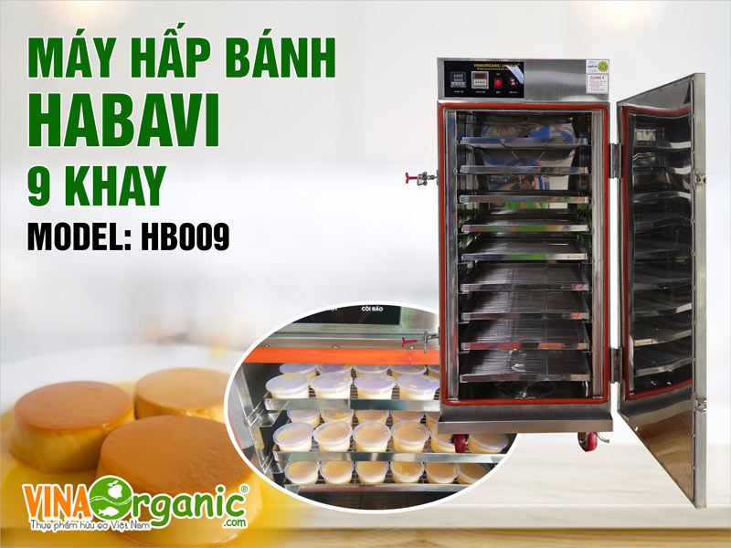 Máy hấp bánh Habavi để hấp bánh flan đa dạng với nhiều model. Thích hợp hấp bánh flan từ hộ gia đình, các cửa hàng hay quy mô sản xuất lớn.