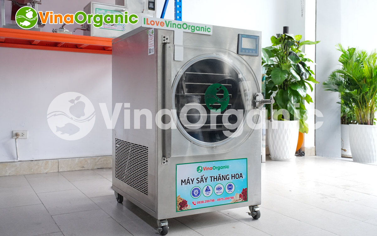 Máy sấy thăng hoa của 3kg STH003, chuyên sấy các sản phẩm: nông sản, thủy sản, sữa chua, thảo dược... Hotline/Zalo: 0938299798 – 0975299798