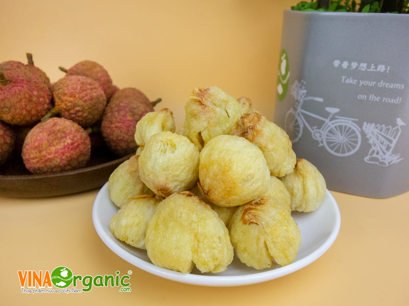 VinaOrganic chuyển giao công nghệ vải thiều sấy thăng hoa chất lượng cao. Hotline 0938299798 - 0975299798 - 0948299798 - 0766299798