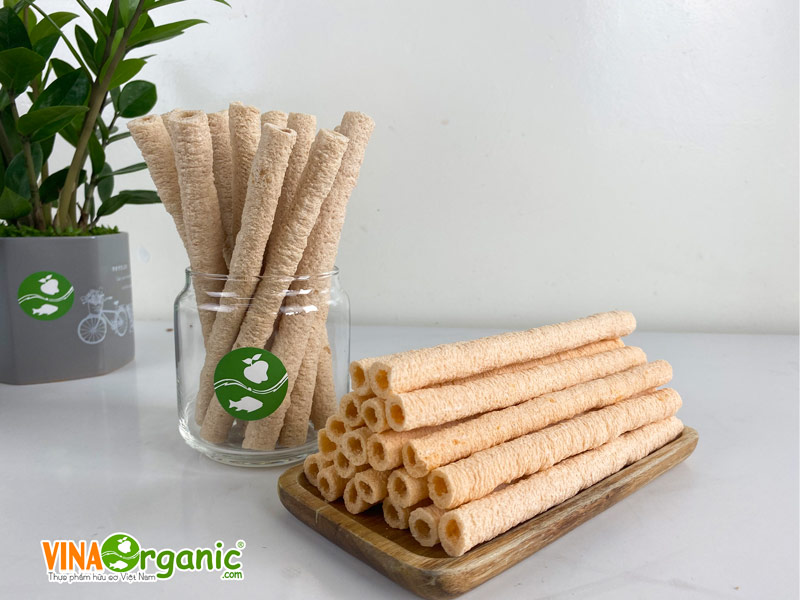 VinaOrganic cung cấp máy nổ bánh ống và chuyển giao công nghệ sản xuất bánh ống gạo. 0938299798 - 0975299798 -0948299798 - 0766299798