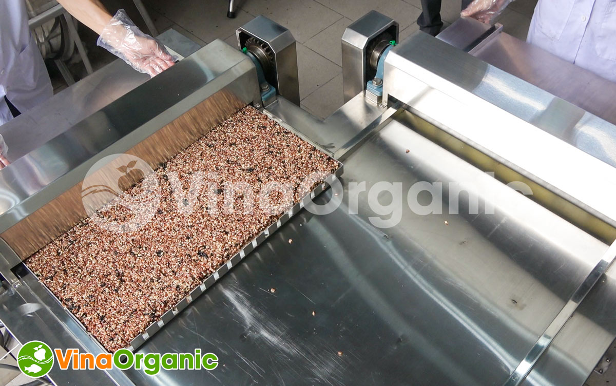 VinaOrganic cung cấp máy cắt kẹo, thanh gạo lứt, kẹo dẻo, kẹo đậu phộng năng suất cao. LH Hotline/Zalo: 0938299798 - 0975299798 để được tư vấn!