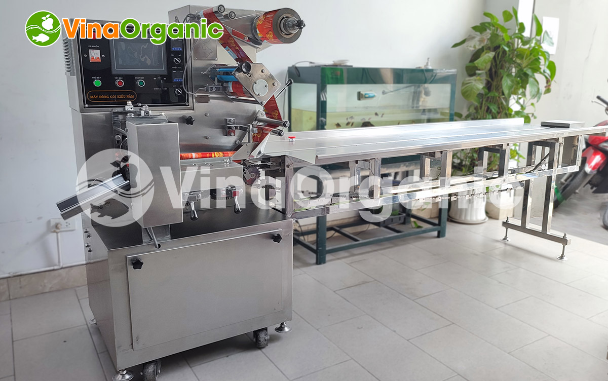 Bài viết này, VinaOrganic sẽ giới thiệu đến bạn DGK60 - máy đóng gói thanh cốm gạo lứt, thanh kẹo chất lượng cao. Ngoài dùng để đóng gói...