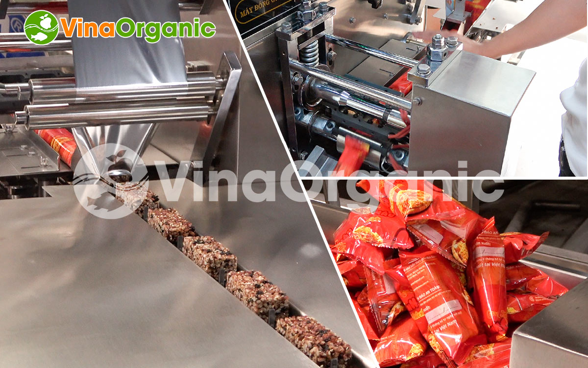 Bài viết này, VinaOrganic sẽ giới thiệu đến bạn DGK60 - máy đóng gói thanh cốm gạo lứt, thanh kẹo chất lượng cao. Ngoài dùng để đóng gói...