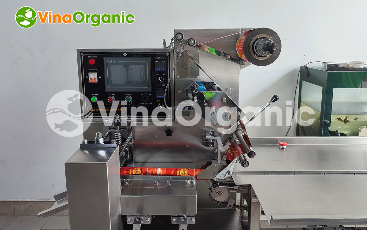 Bài viết này, VinaOrganic sẽ giới thiệu đến bạn DGK60 - máy đóng gói thanh cốm gạo lứt, thanh kẹo chất lượng cao. Ngoài dùng để đóng gói...