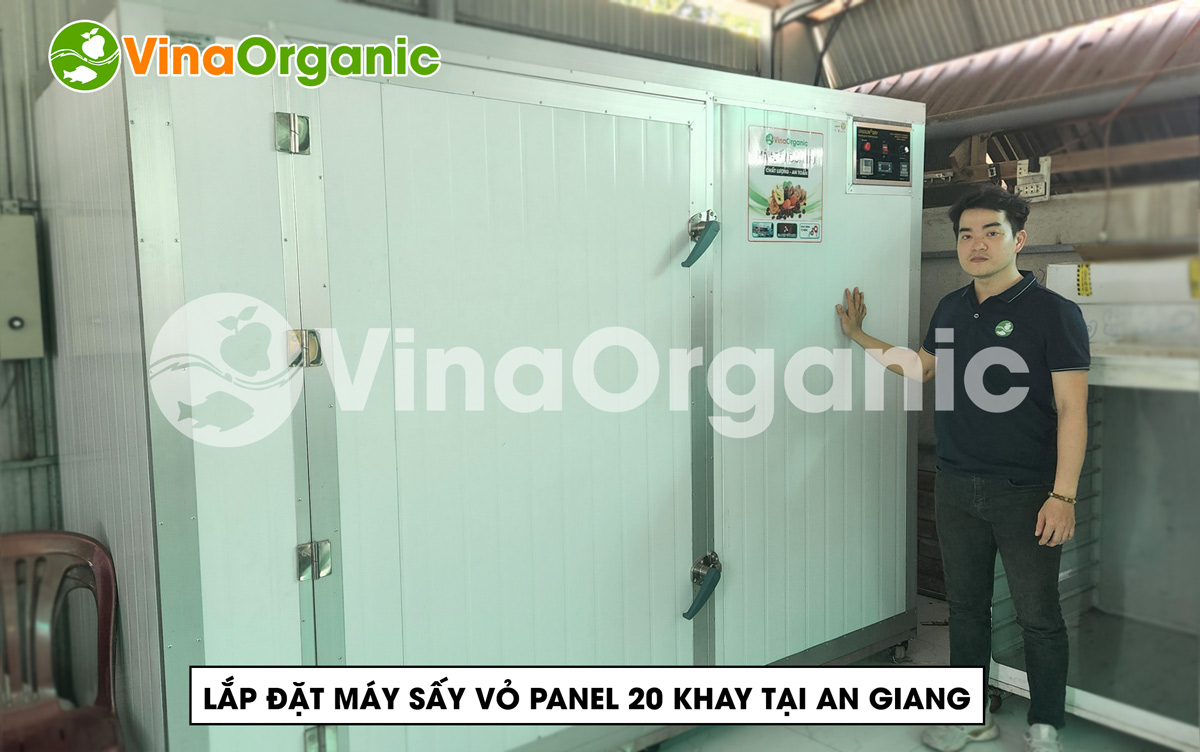 Máy sấy vỏ Panel 20 khay MSP2011 năng suất lớn, tiết kiệm điện, giá thành rẻ, độ bền tới 50 năm. Hotline/Zalo: 0938299798 - 0975299798