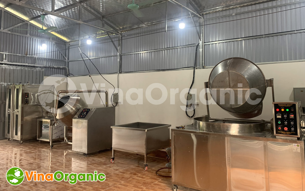 Sau chuyến hành trình dài, dây chuyền sản xuất thịt gà năng suất cao VinaOrganic đã về tới cơ sở sản xuất của khách hàng. 