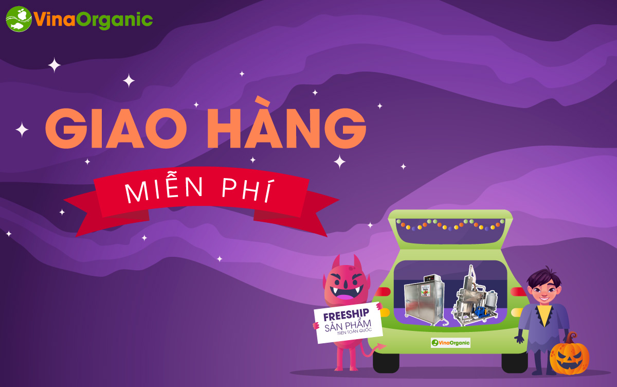 Lễ hội ma quái - Rinh quà thoải mái với nhiều chương trình khuyến mãi ưu đãi hấp dẫn trong tháng 10 chỉ có tại VinaOrganic