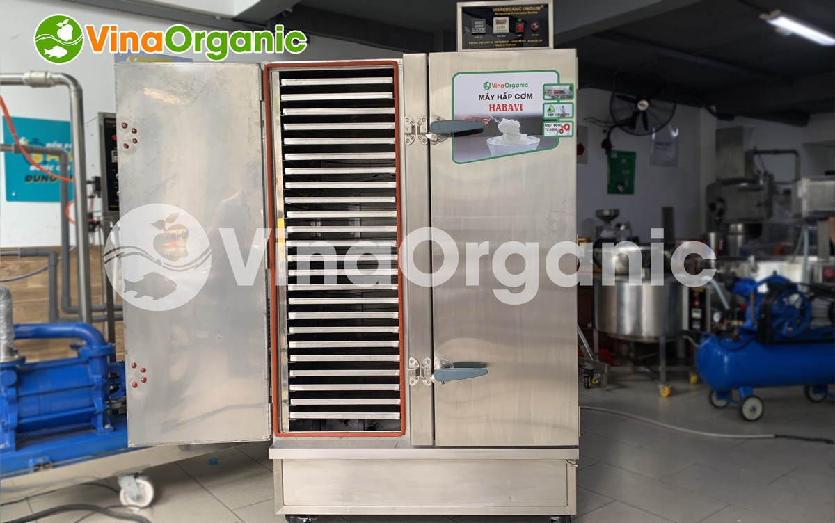 VinaOrganic cung cấp dây chuyền máy thiết bị và chuyển giao công nghệ sản xuất cơm cháy chà bông. Hotline 0938299798 0975299798 0948299798