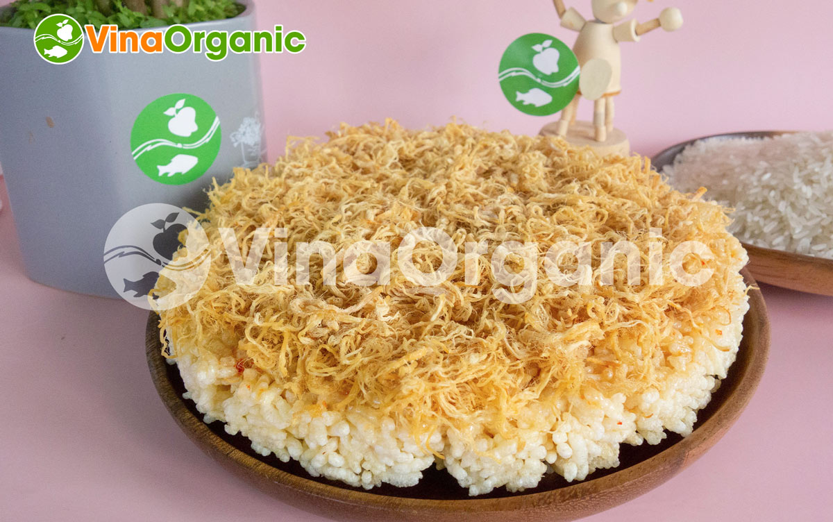 VinaOrganic cung cấp máy thiết bị và chuyển giao công nghê sản xuất cơm cháy chà bông cho người khởi nghiệp. Liên hệ: 0938299798 - 0975299798