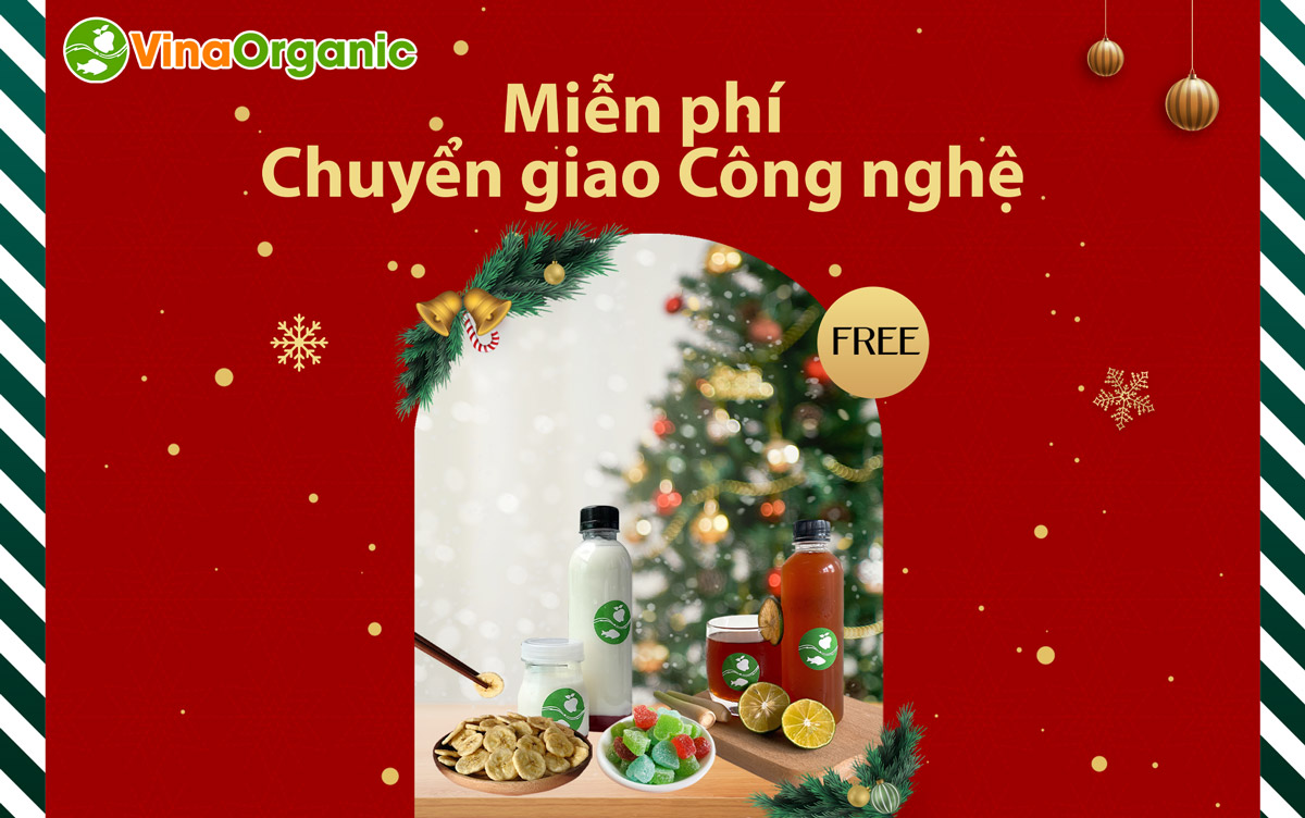 VinaOrganic dành tặng nhiều chương trình khuyến mãi tháng 12 và voucher giảm giá 20% khi mua Máy vắt ráo thực phẩm với số lượng có hạn