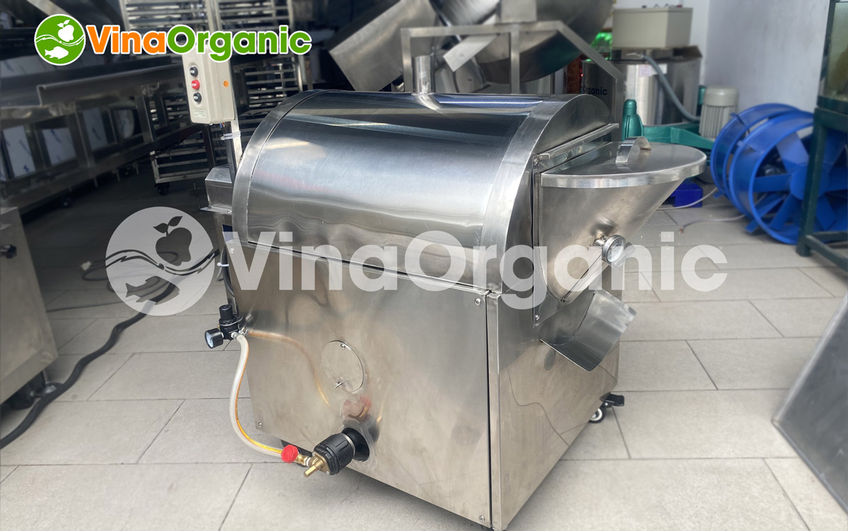 VinaOrganic đã và đang cung cấp nhiều dự án máy rang hạt cho khách hàng. Cùng tìm hiểu quá trình bàn giao máy rang hạt ngũ cốc tại Bình Tân nhé!