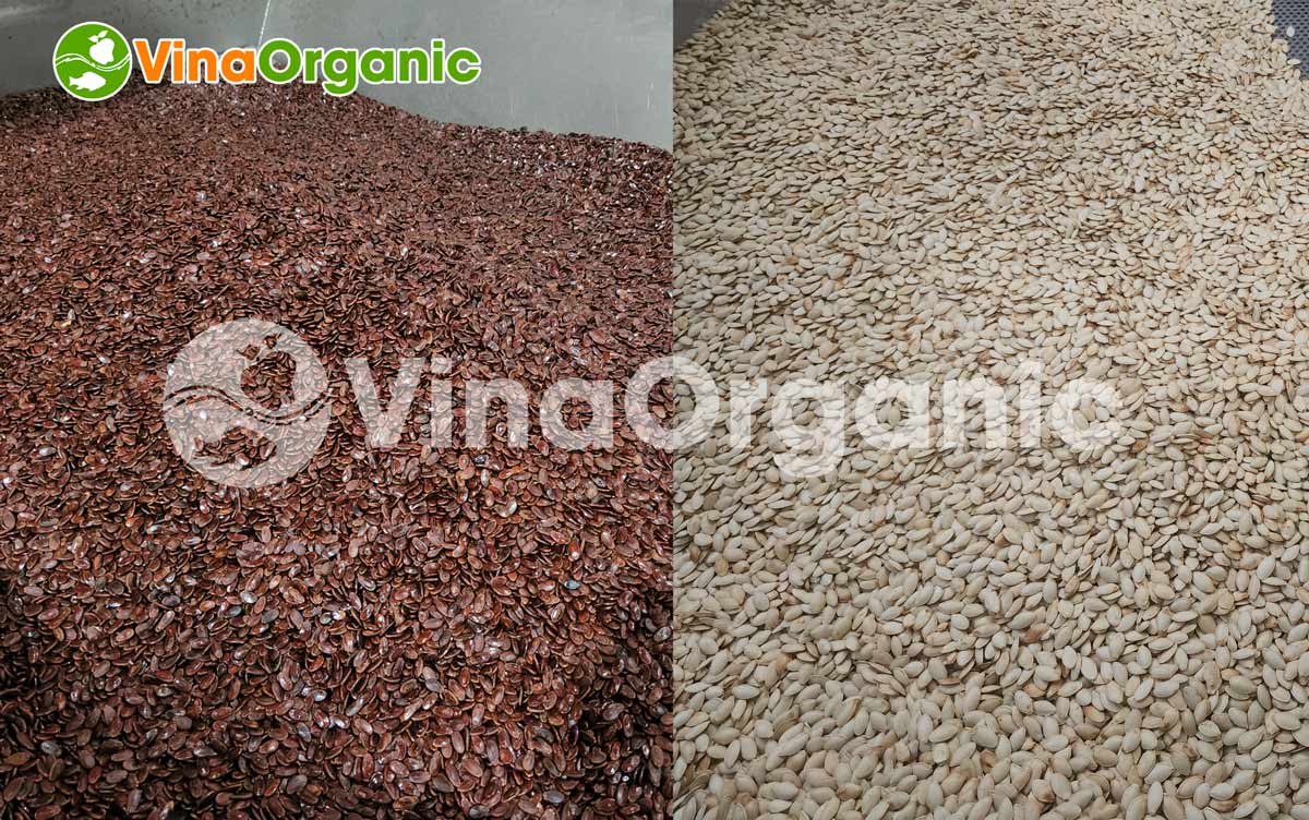 Cùng tìm hiểu về công nghệ hạt dưa, hạt bí rang của VinaOrganic vừa được chuyển giao thành công tại Cà Mau trong dịp cận tết này nhé