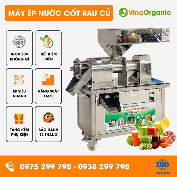 EDN001 - Máy ép nước cốt rau củ năng suất cao