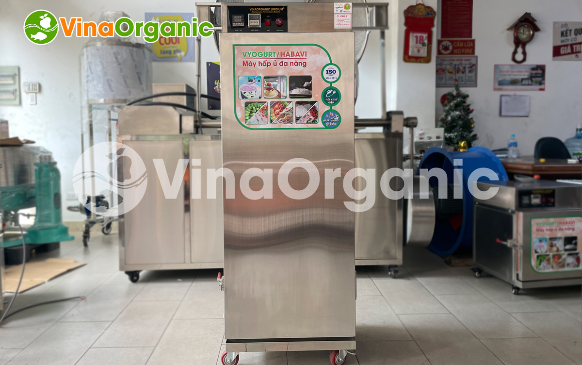 Máy hấp bánh flan, ủ sữa chua 12 khay của VinaOrganic với model HV012. Hotline /Zalo: 0938299798 – 0975299798 – 0948299798 – 0766299798