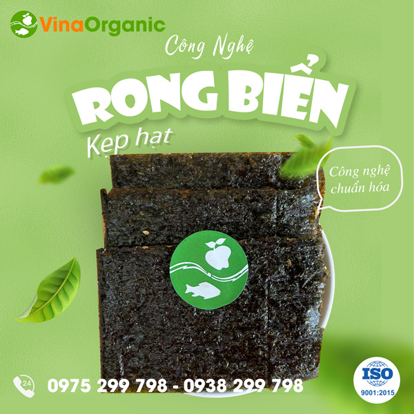 Chuyển giao Công nghệ Thanh rong biển kẹp hạt dinh dưỡng