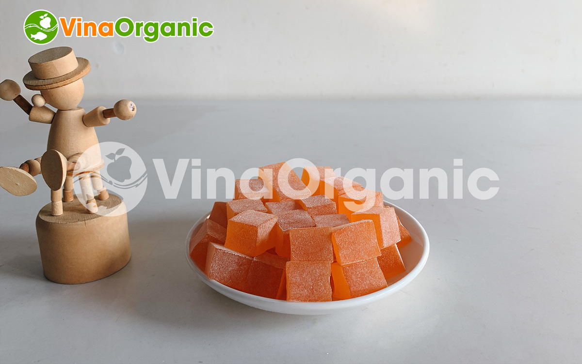 VinaOrganic cung cấp dây chuyền sản xuất kẹo dẻo hương trái cây, inox 304, năng suất cao. Hotline/zalo: 0938299798 - 0975299798