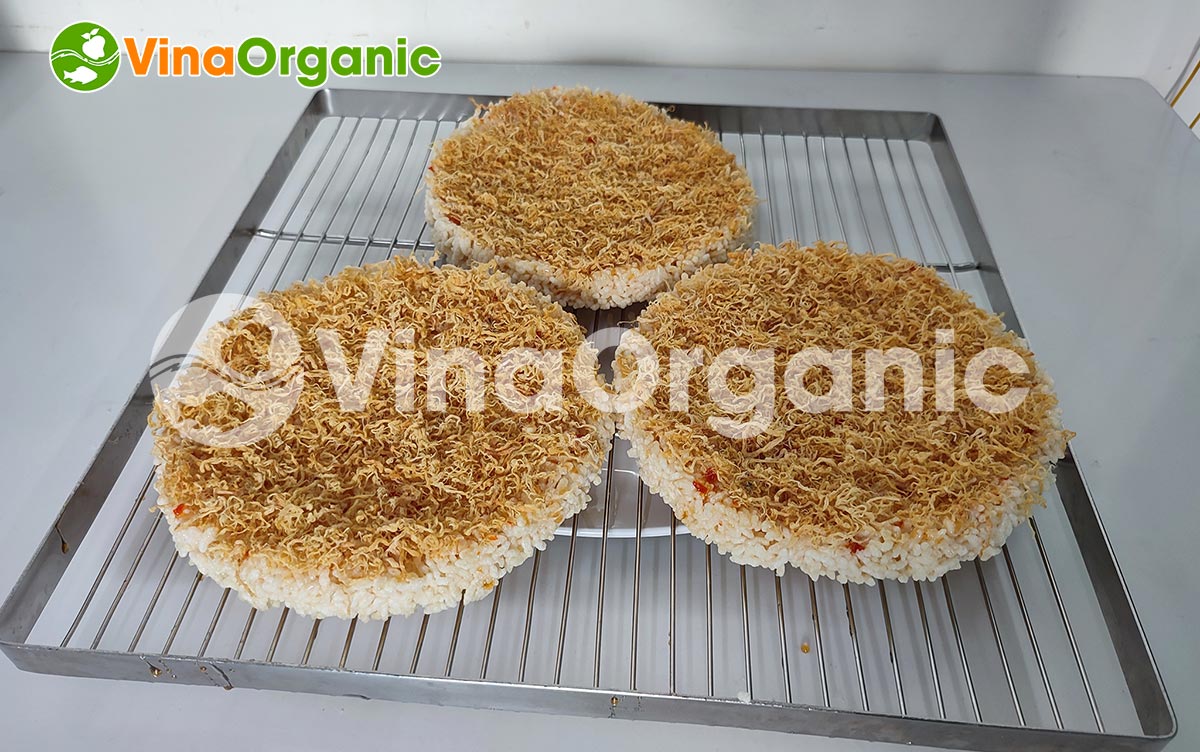 VinaOrganic cung cấp khuôn ép cơm cháy chà bông, khuôn ép cơm cháy dạng tròn, inox 304, phủ chống dính tại TP.HCM. Hotline 0938299798 - 0975299798