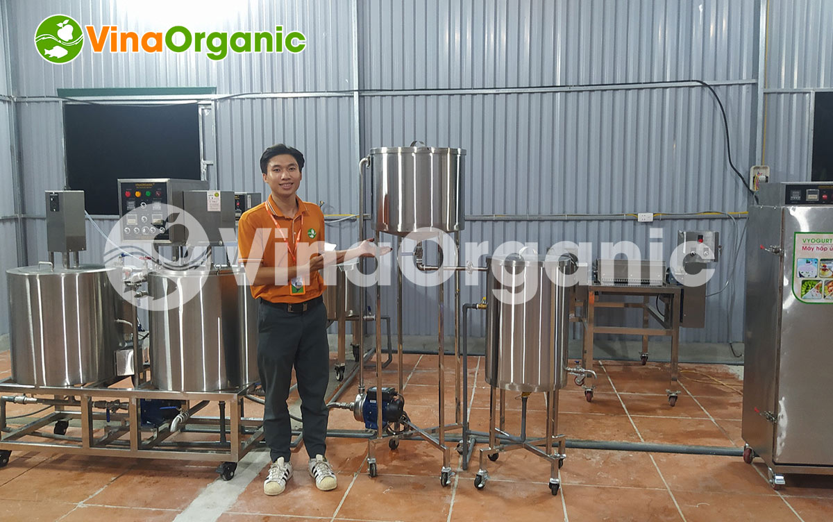 VinaOrganic chuyên cung cấp thiết bị và chuyển giao công nghệ sữa chua, sữa hạt, kẹo dẻo phù hợp mọi quy mô. LH/Zalo: 0938299798 - 0975299798.