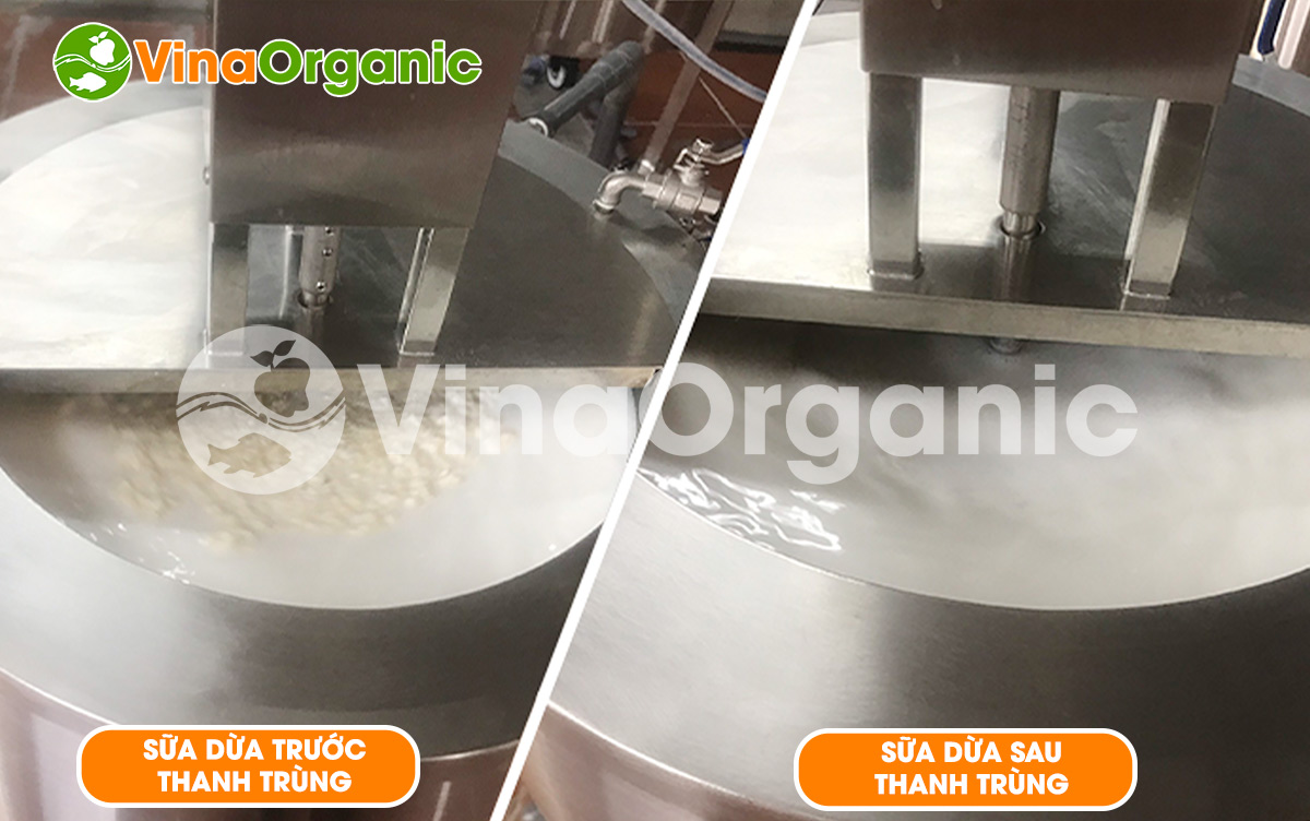 VinaOrganic chuyên lắp đặt và chuyển giao công nghệ sữa dừa thanh trùng thơm ngon. LH/Zalo 0938299798 - 0975299798 để được tư vấn!
