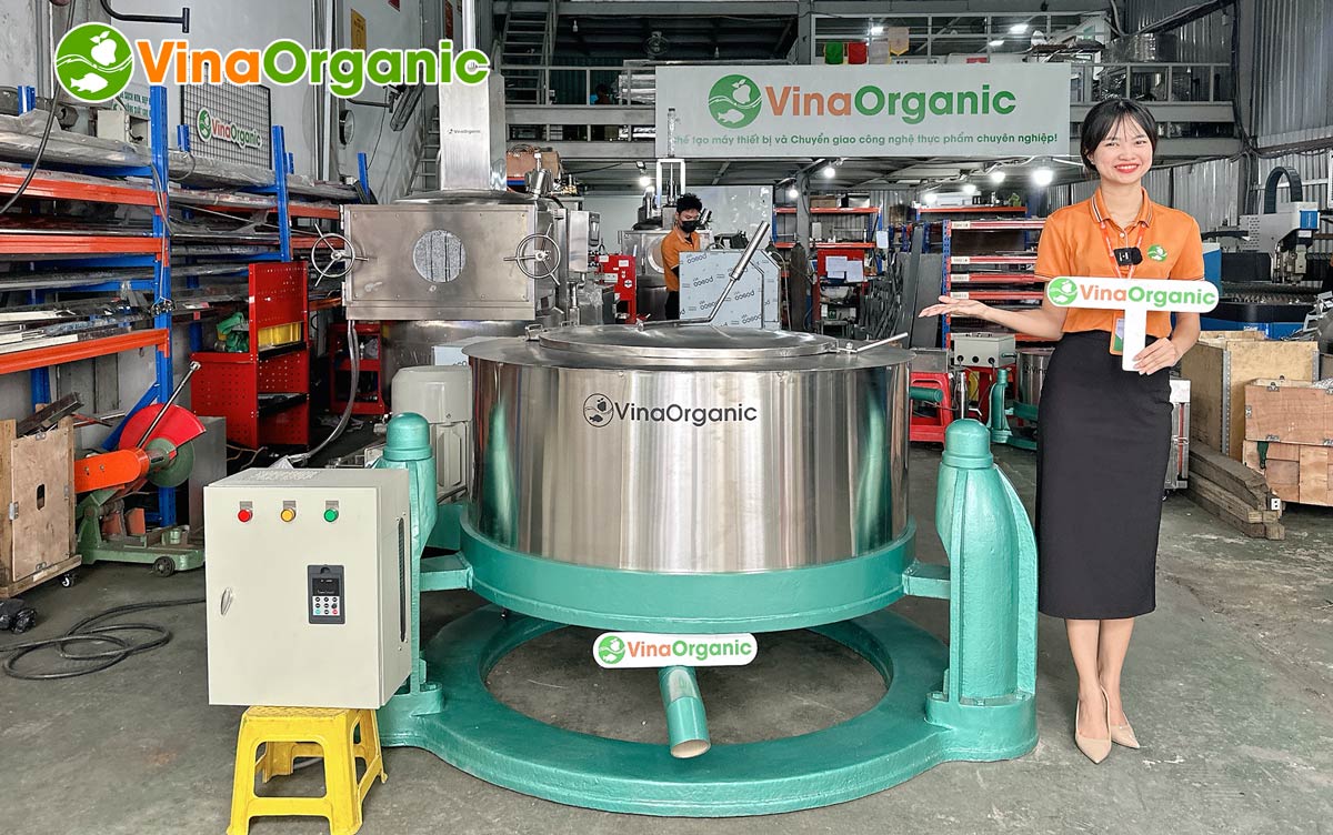 Máy ly tâm 80 - 120kg có biến tần, vắt kiệt dầu, vắt kiệt nước cho nhiều sản phẩm nông sản, tảo xoắn, dịch quả. Liên hệ Hotline 0938299798 – 0975299798