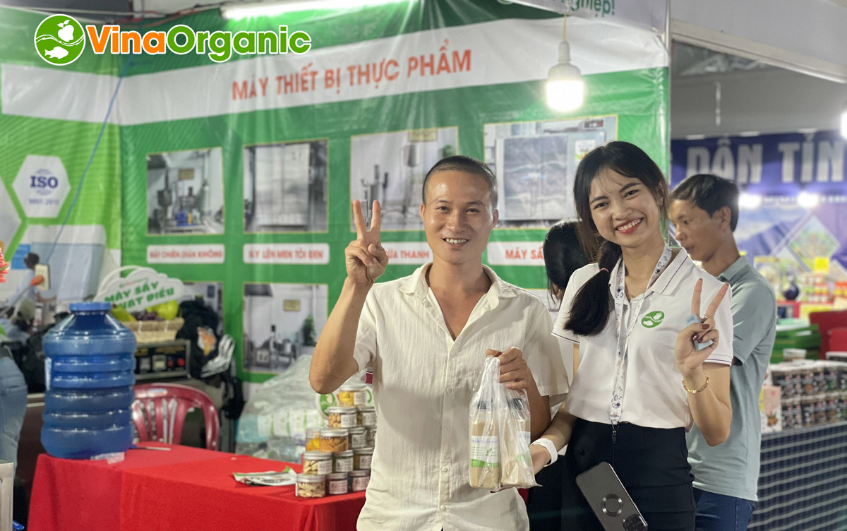 Tháng 6 vừa qua, VinaOrganic đã có cơ hội tham gia Hội chợ trái cây và hàng nông sản tỉnh Bình Phước lần thứ VI năm 2023