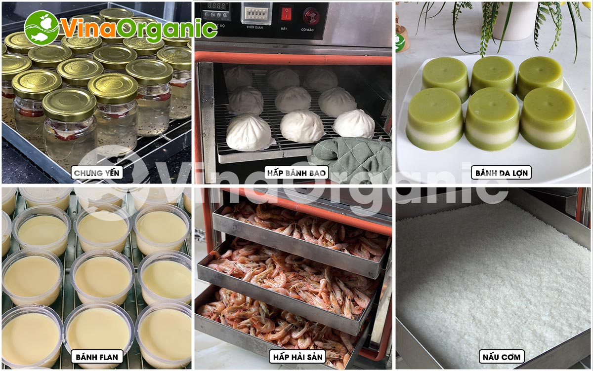 Máy ủ sữa chua VYogurt 2 khay - HV002 đa chức năng: ủ sữa chua, hấp bánh flan, hấp bánh bao, bánh da lợn,... Hotline/Zalo: 0938299798 – 0975299798