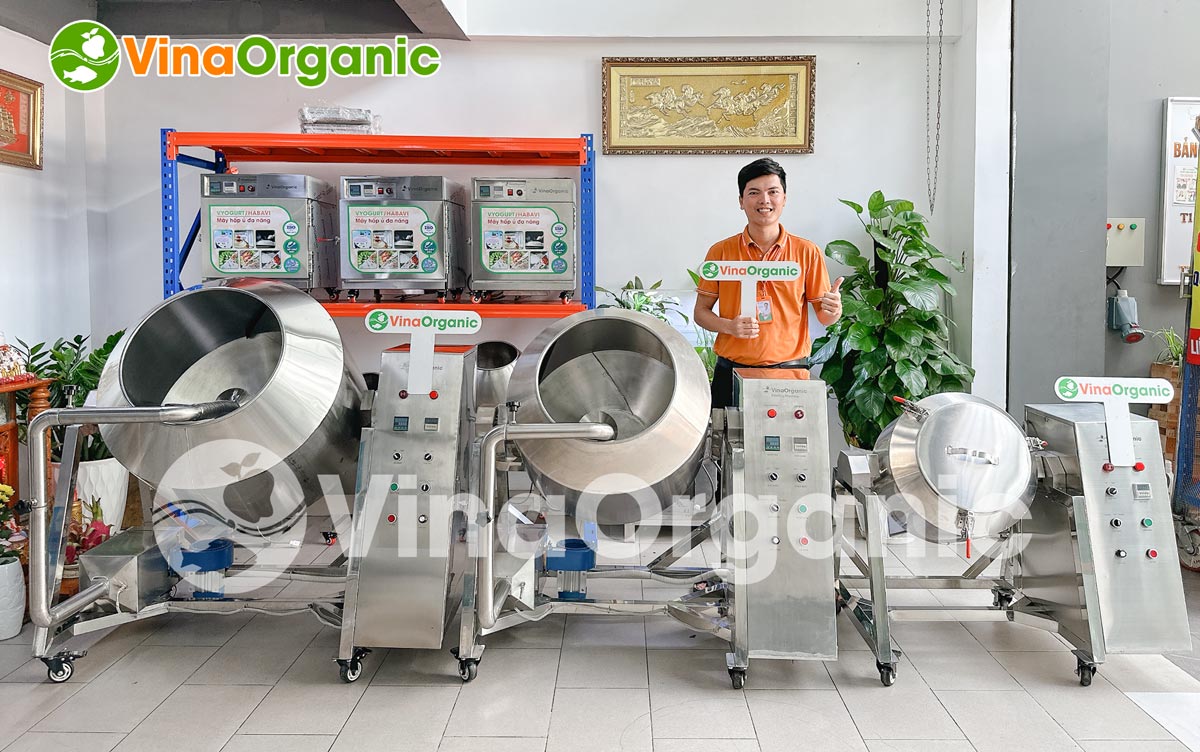 Máy vê trộn dạng lục 30kg, Model MVTL30 VinaOrganic vê hạt điều sữa dừa, trộn gia vị... Liên hệ ngay số Hotline/Zalo 0938299798 – 0975299798 để được tư vấn!