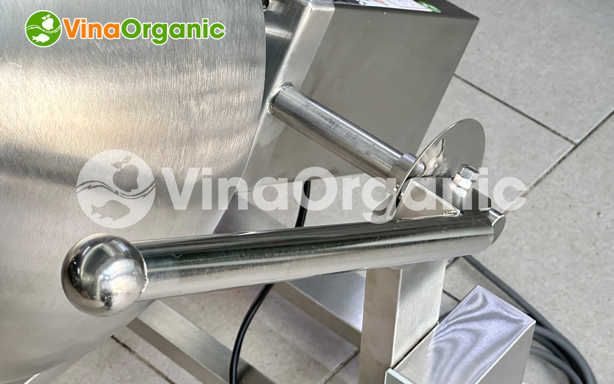 MVTT03 - Máy vê trộn dạng tròn 3kg, vê đậu phộng socola, vê đậu phộng tỏi ớt, full inox 304, vê đa năng. Liên hệ ngay Hotline/Zalo: 0938299798 – 0975299798