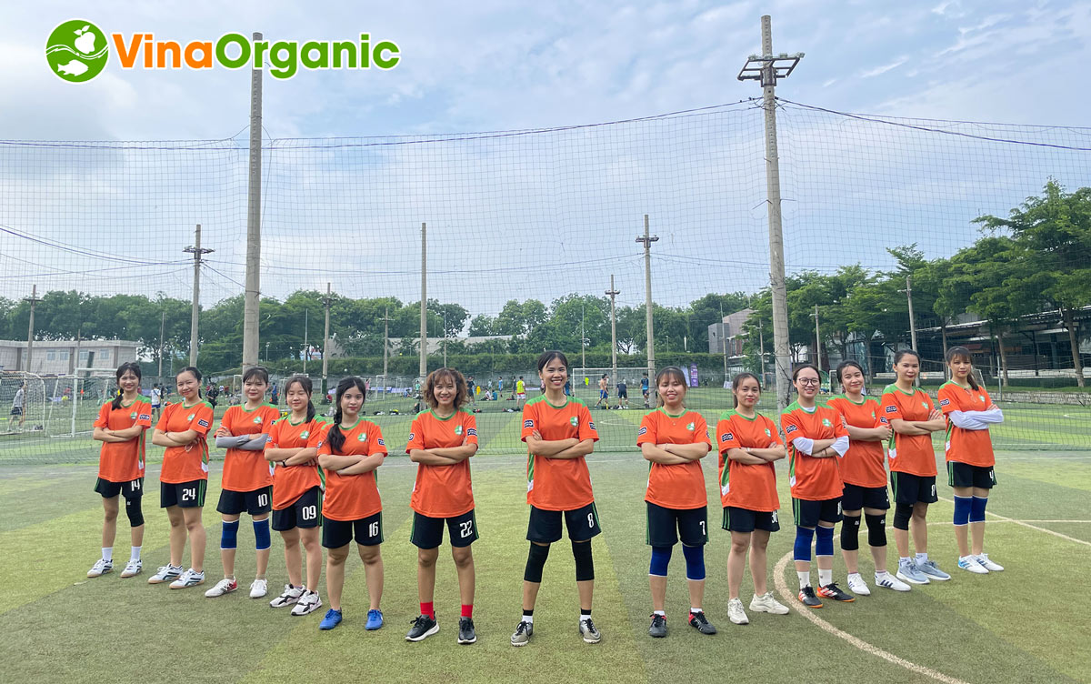 Tham gia hội thao - Nâng cao sức khỏe. Cùng VinaOrganic hưởng ứng ngày hội thể thao công nhân, viên chức, lao động quận Tân Phú 2023