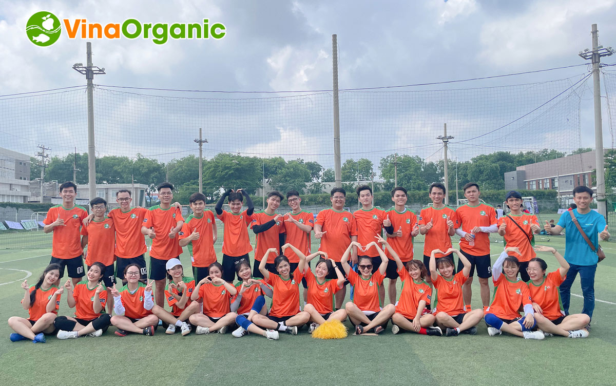 Tham gia hội thao - Nâng cao sức khỏe. Cùng VinaOrganic hưởng ứng ngày hội thể thao công nhân, viên chức, lao động quận Tân Phú 2023