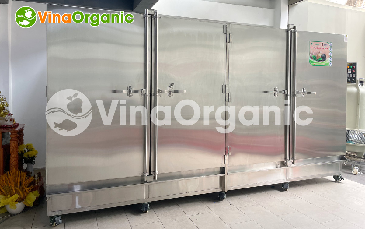 VG600 - Máy lên men tỏi đen 300 khay (40x80cm) VGarlic năng suất 2.4 tấn, vật liệu inox. Hotline/Zalo: 0938299798 – 0975299798