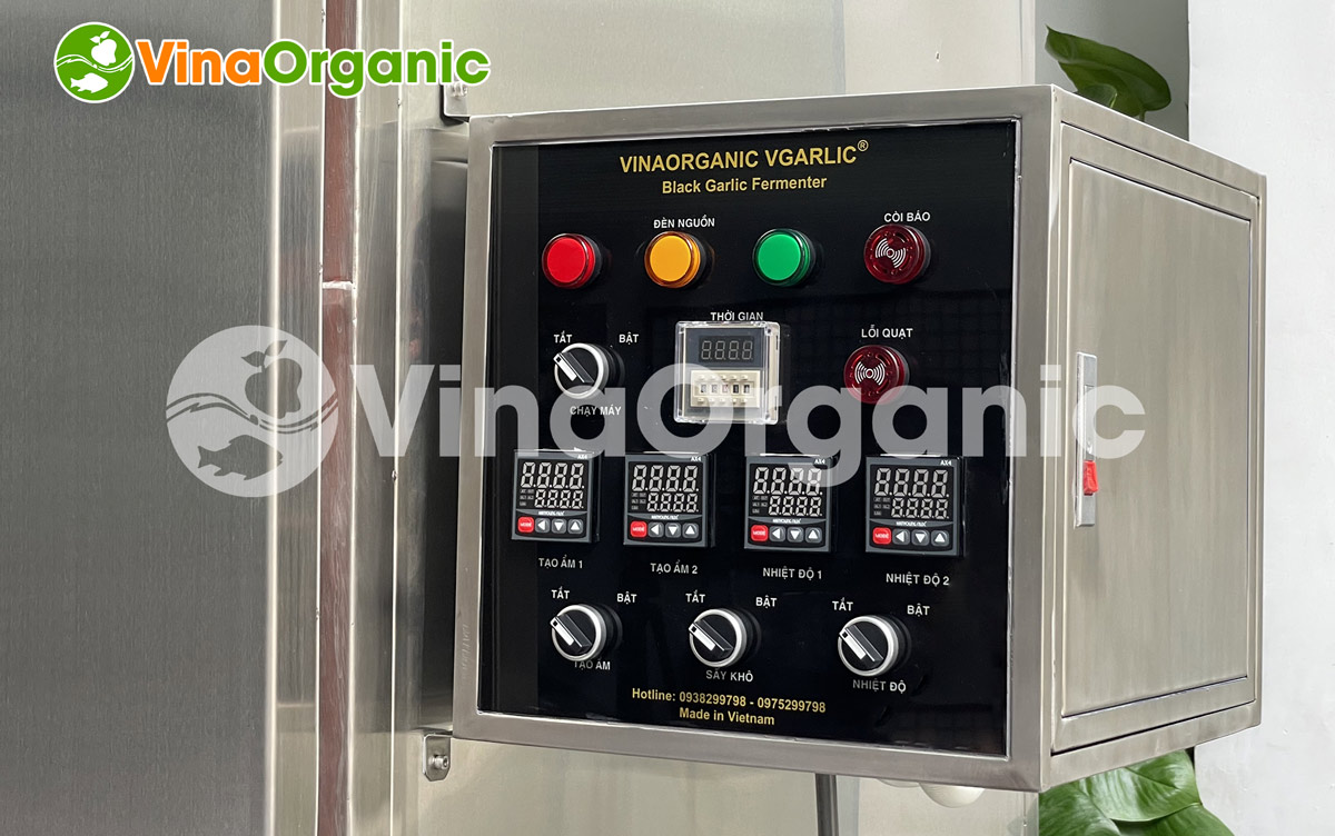 VG040 - Máy lên men tỏi đen 40 khay VGarlic năng suất 120kg/mẻ, vật liệu inox 304, tiết kiệm điện. Hotline/Zalo: 0938299798 – 0975299798