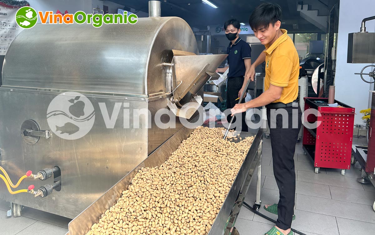 MRG060 - Máy rang nông sản dùng gas 60kg, rang hạt hướng dương, rang sâu canxi, dễ vận hành, bảo hành 12 tháng. LH Hotline/Zalo: 0975.299798 – 0938.299798