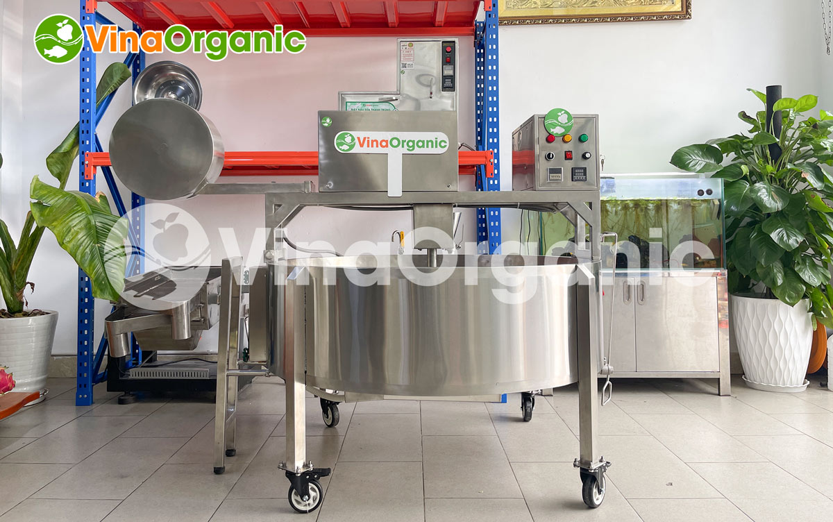 MRM020 - Máy rang muối tự đảo năng suất 20kg, rang muối sấy Ngọc Yến, rang muối tôm, full inox 304, hiệu suất cao. Hotline/zalo 0975299798 - 0938299798