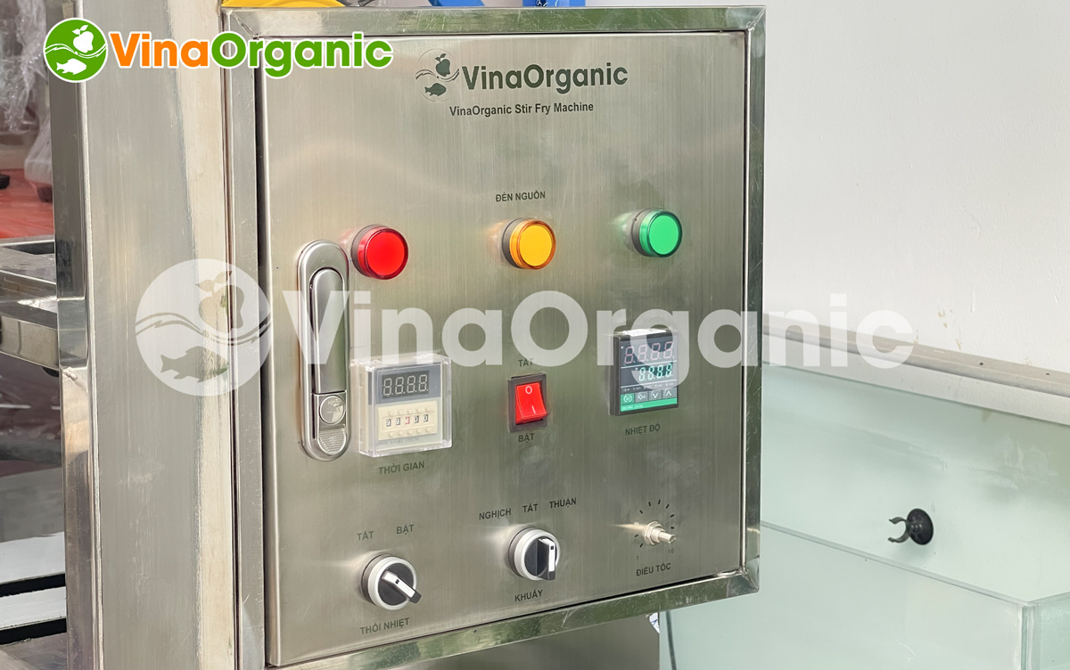MRM050 - Máy rang muối tự đảo năng suất 50kg, rang ớt Tây Ninh, muối Ngọc Yến, vật liệu inox 304, hiệu suất cao. Hotline/zalo 0975299798 - 0938299798