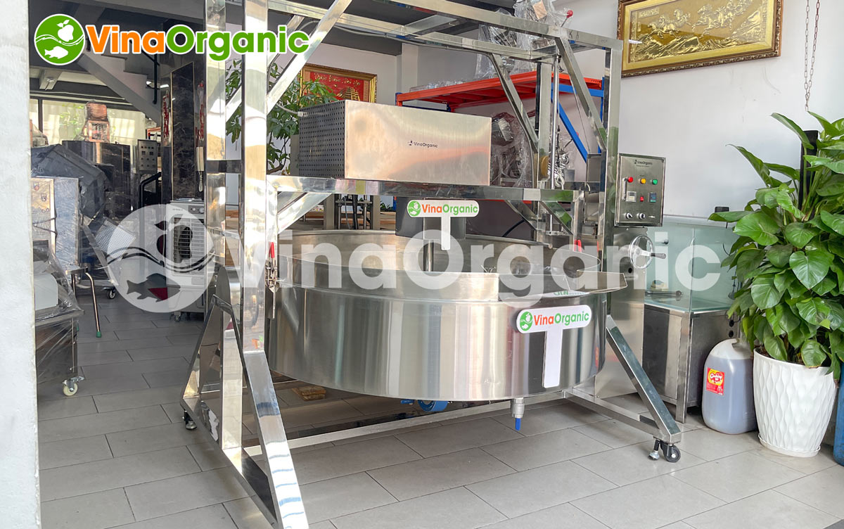 MRM100 - Máy rang muối tự đảo 100kg, rang tôm, muối ớt Tây Ninh, vật liệu inox 304, hiệu suất cao. Hotline/zalo 0975299798 - 0938299798