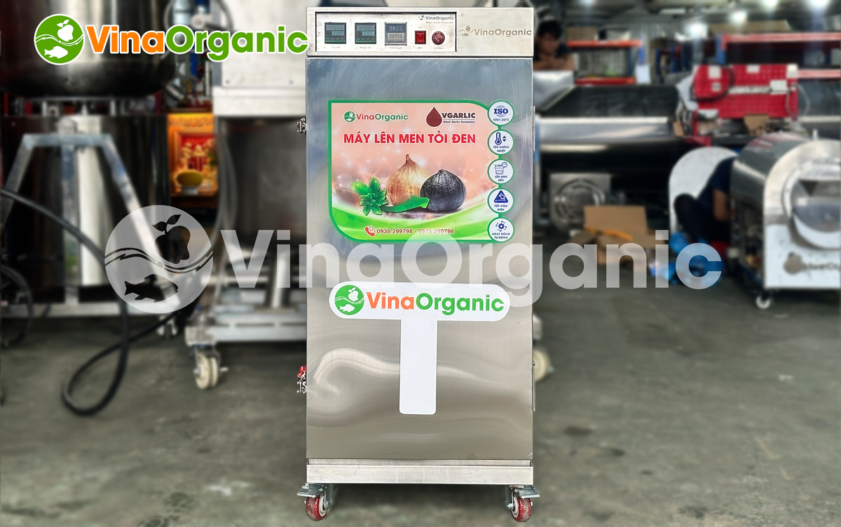 VG009 - Máy lên men tỏi đen 9 khay VGarlic nhỏ gọn, hiệu quả, vật liệu inox 304, tiết kiệm điện. Hotline/Zalo: 0938299798 – 0975299798