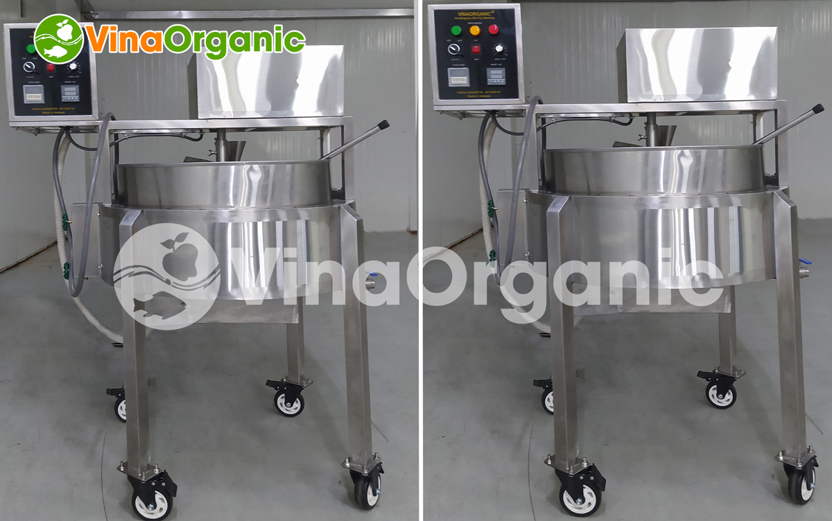 VinaOrganic bàn giao, lắp đặt và hướng dẫn sử dụng dây chuyền Thanh rong biển kẹp hạt. Liên hệ 0975.299798 – 0938.299798 để được tư vấn!