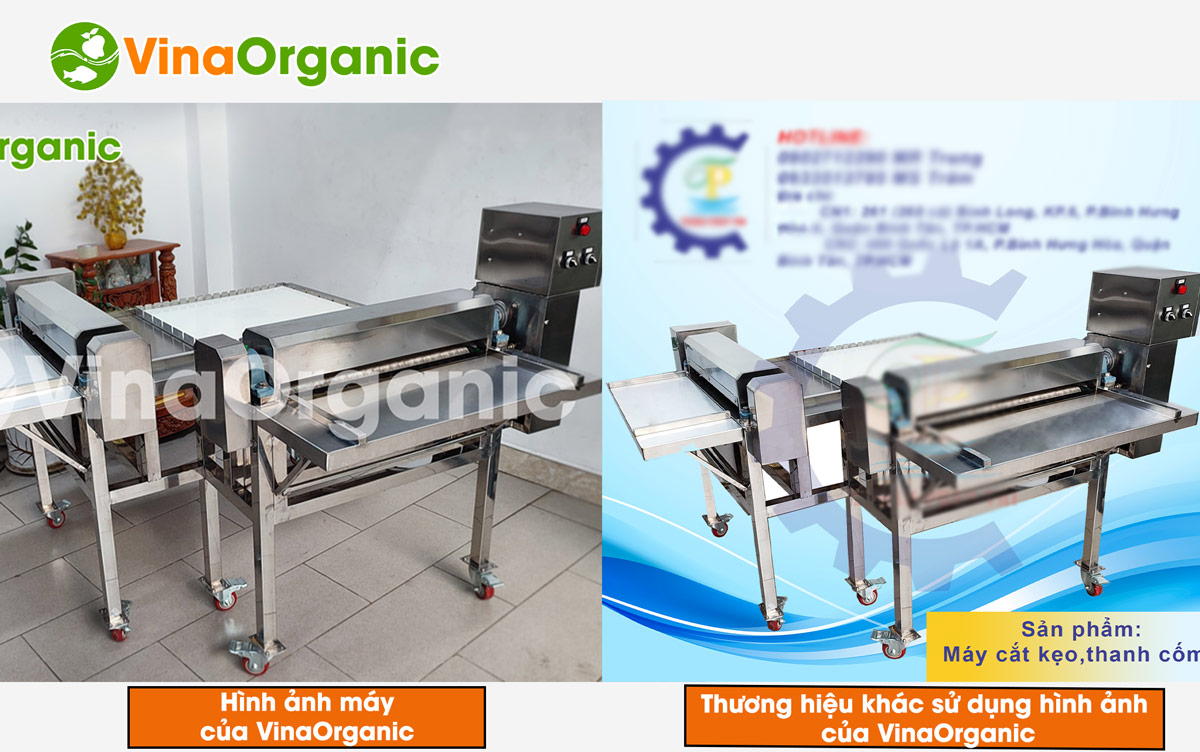 Bài viết cảnh báo hàng giả hàng nhái máy cắt kẹo VinaOrganic sẽ giúp bạn có nhiều thông tin hữu ích, tránh "tiền mất tậ mang"