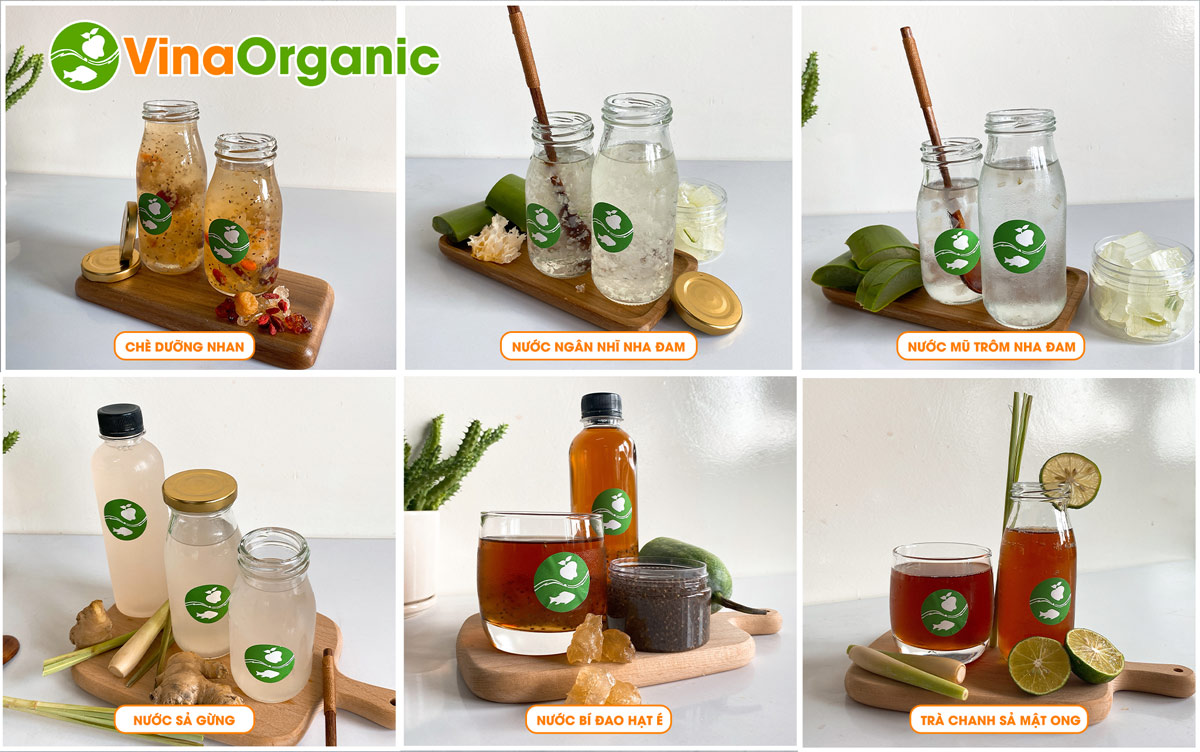 VinaOrganic chuyển giao công nghệ và máy sản xuất Chè dưỡng nhan đóng chai thanh mát, chất lượng cao. Liên hệ ngay Hotline/Zalo 0938299798 – 0975299798.