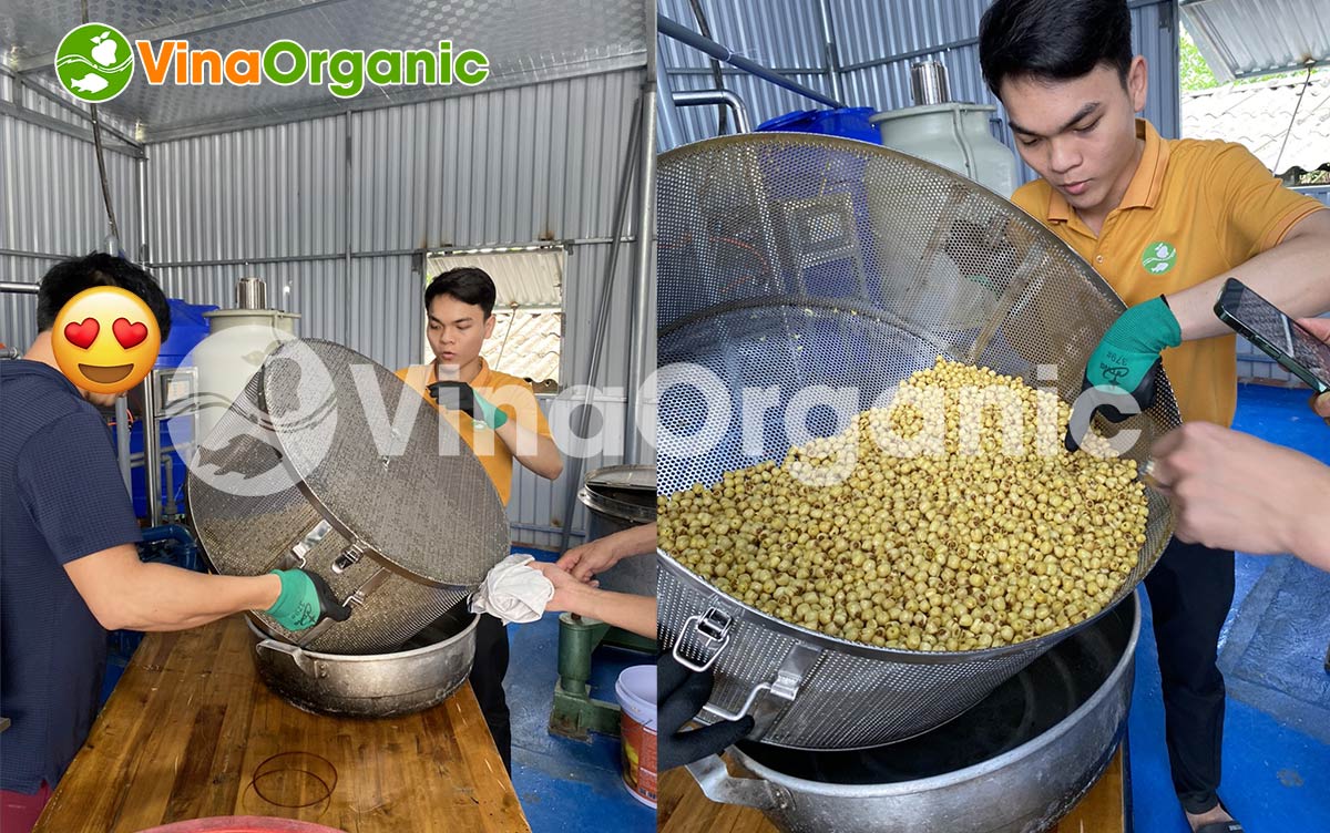 VinaOrganic giới thiệu giỏ chiên chân không, được làm từ inox 304 sáng, bền. Liên hệ ngay hotline 0938299798 – 0975299798 - 0948299798