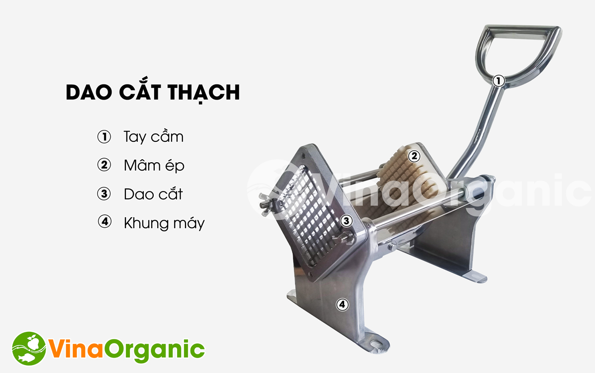 Dao cắt thạch - DCT01, cắt thạch rau câu, rau củ hạt lựu nhanh chóng, tiện lợi, đẹp mắt. Liên hệ Hotline/Zalo 0938299798 – 0975299798.