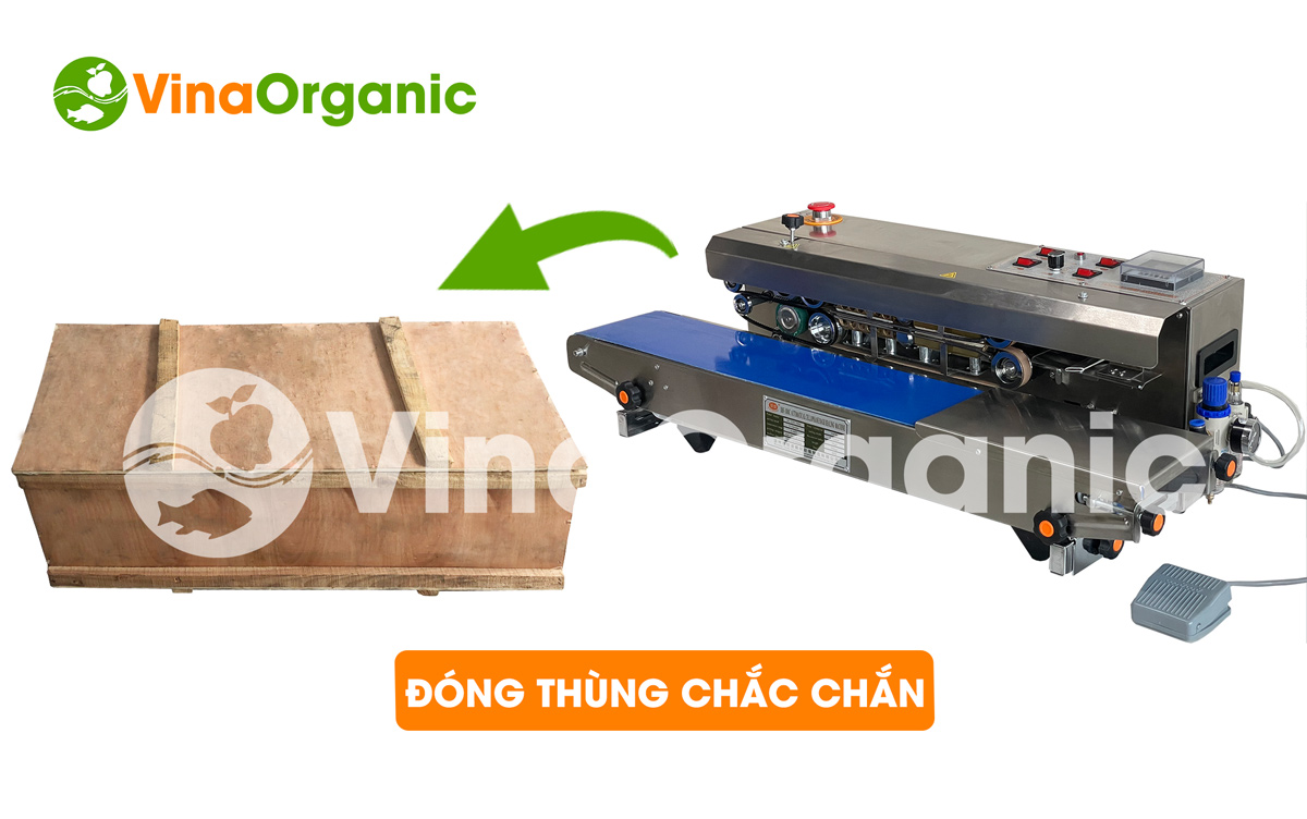 MHT-KN - Máy hàn miệng túi thổi khí Nito liên tục, tự động, tiết kiệm thời gian. Liên hệ Hotline/Zalo 0938299798 – 0975299798.