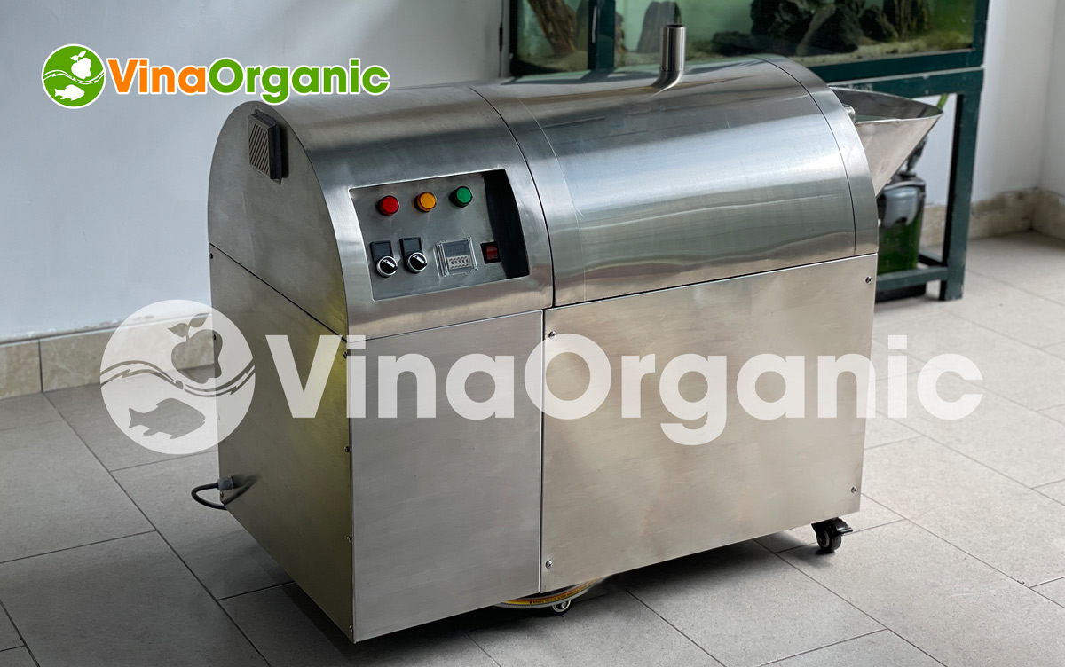 VinaOrganic chuyển giao công nghệ đậu nành sấy rang giòn xốp, đều màu đẹp mắt. Liên hệ ngay Hotline Zalo 0938299798 – 0975299798.