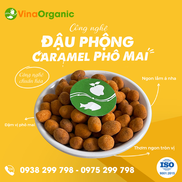 Chuyển giao công nghệ đậu phộng caramel vị phô mai - Đặc sản Phú Quốc thơm ngon