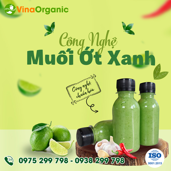 Chuyển giao công nghệ muối ớt xanh (muối ớt chanh) siêu ngon