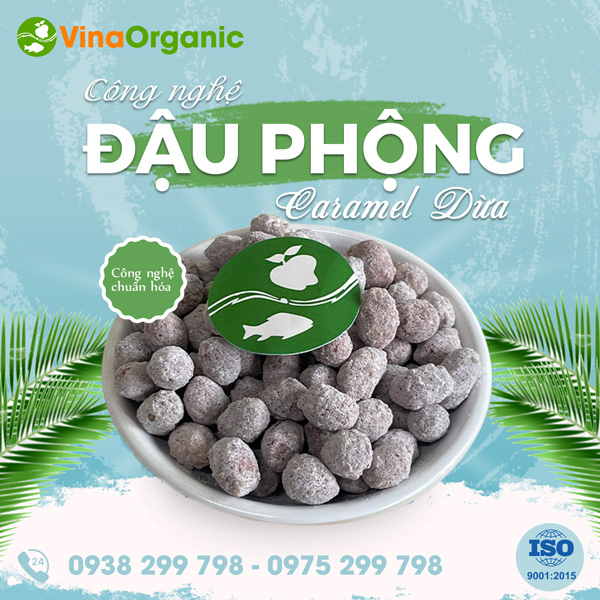 Chuyển giao công nghệ đậu phộng caramel vị dừa siêu ngon, hấp dẫn